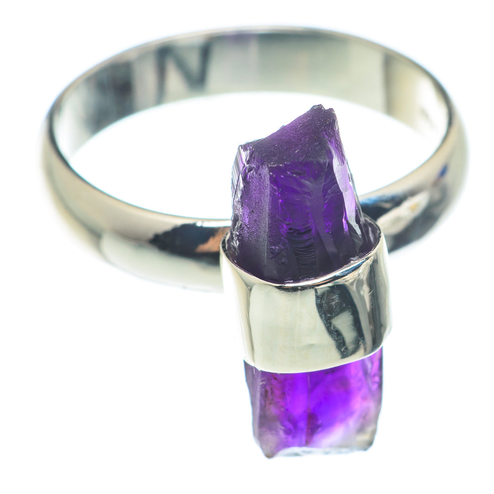 Amethyst Rings handcrafted by Anasilvercos - RING74205