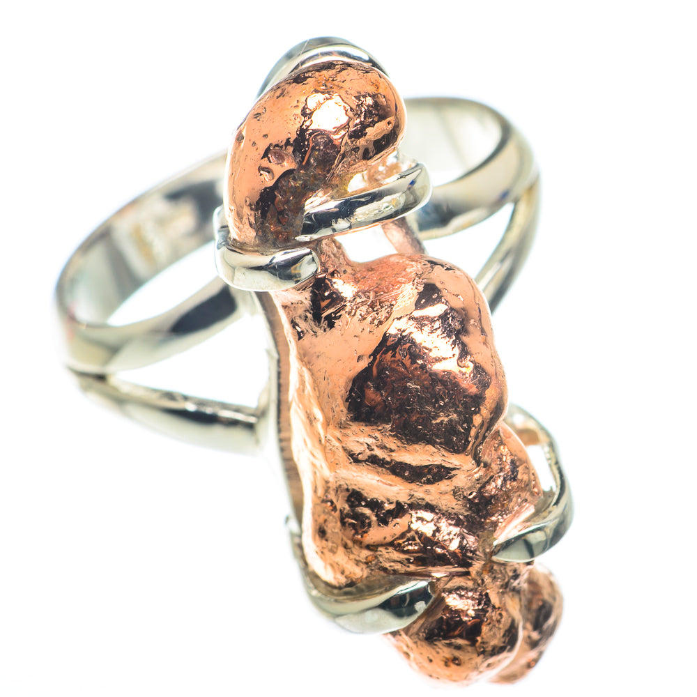 Splash Copper Rings handcrafted by Anasilvercos - RING74208