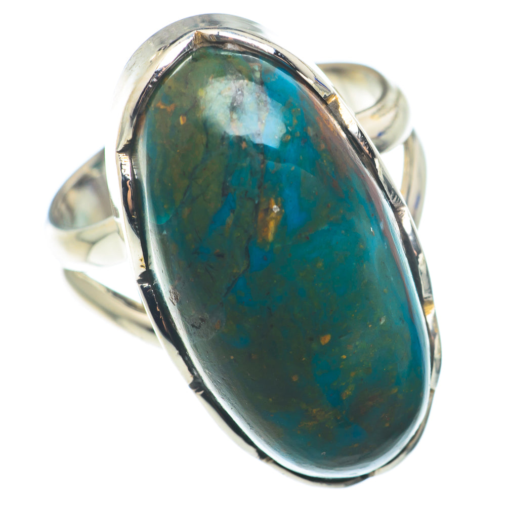 Chrysocolla Rings handcrafted by Anasilvercos - RING74222