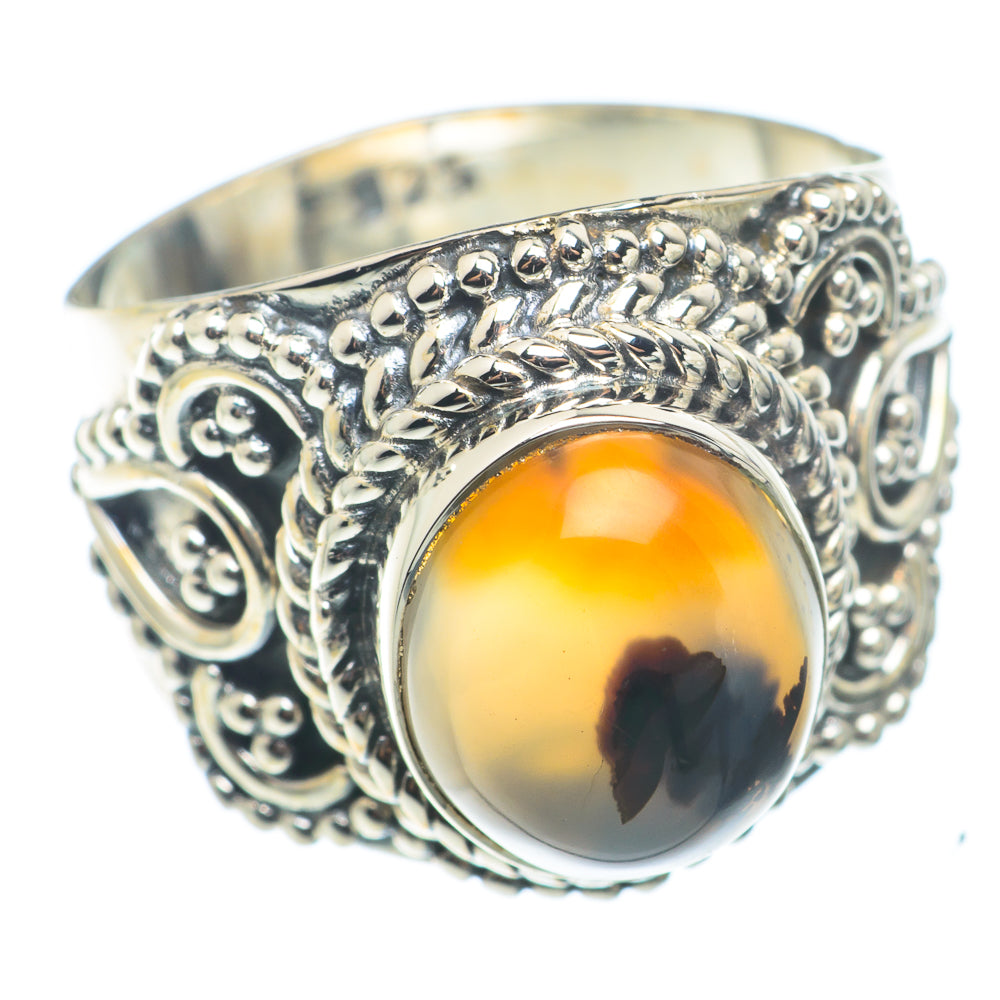 Montana Agate Rings handcrafted by Anasilvercos - RING74234