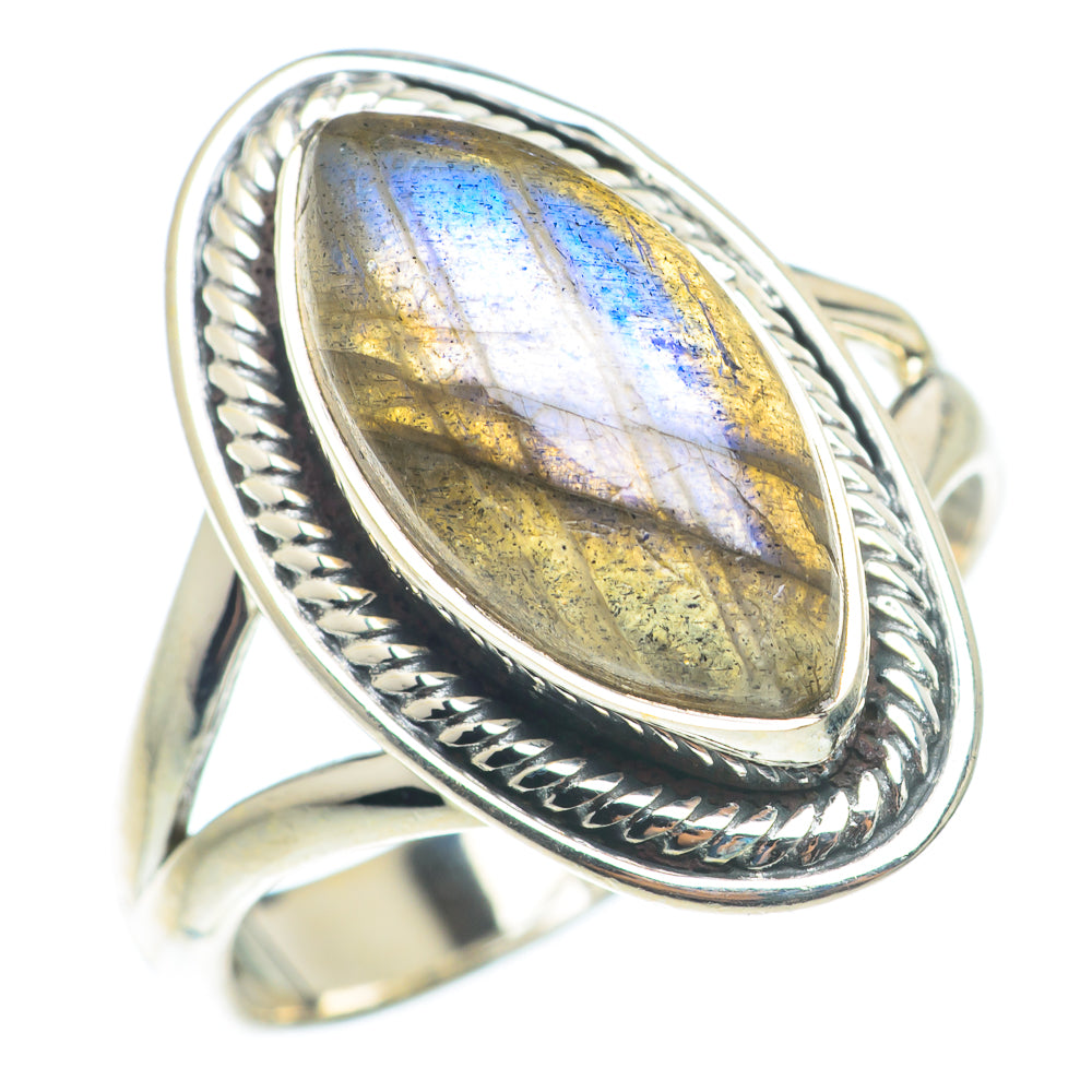 Labradorite Rings handcrafted by Anasilvercos - RING74264