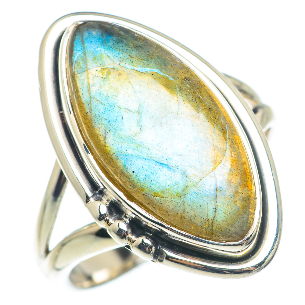 Labradorite Rings handcrafted by Anasilvercos - RING74268