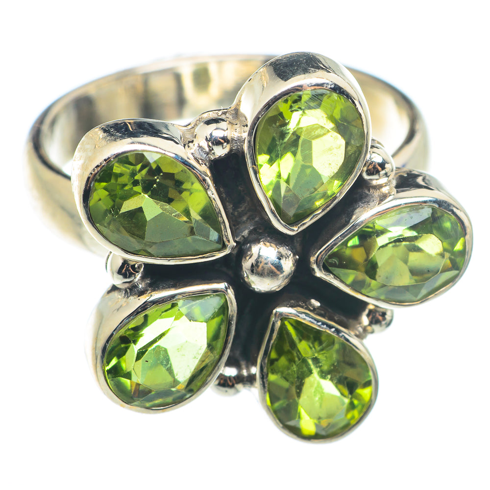 Peridot Rings handcrafted by Anasilvercos - RING74271