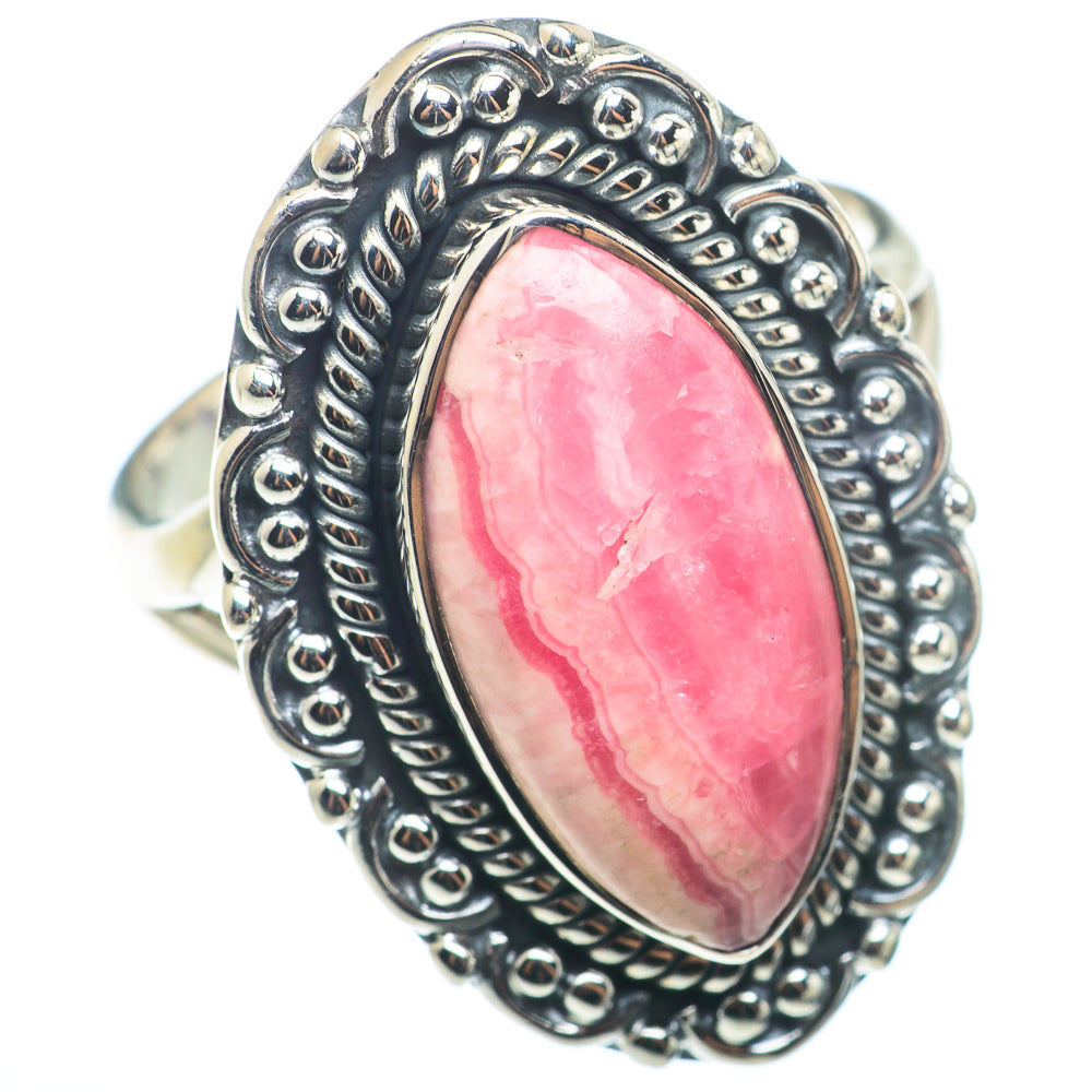 Rhodochrosite Rings handcrafted by Anasilvercos - RING74279