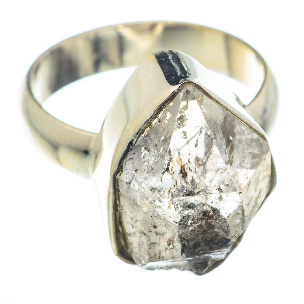 Herkimer Diamond Rings handcrafted by Anasilvercos - RING74288