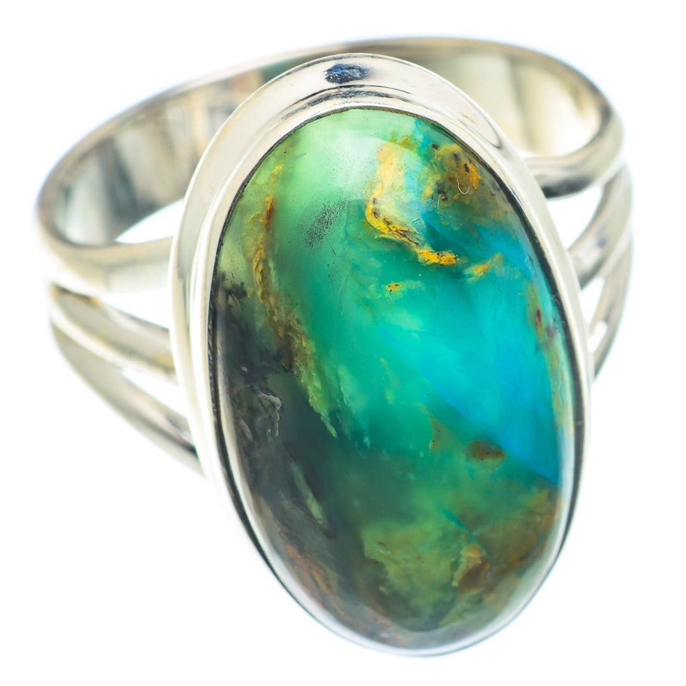 Peruvian Opal Rings handcrafted by Anasilvercos - RING74333