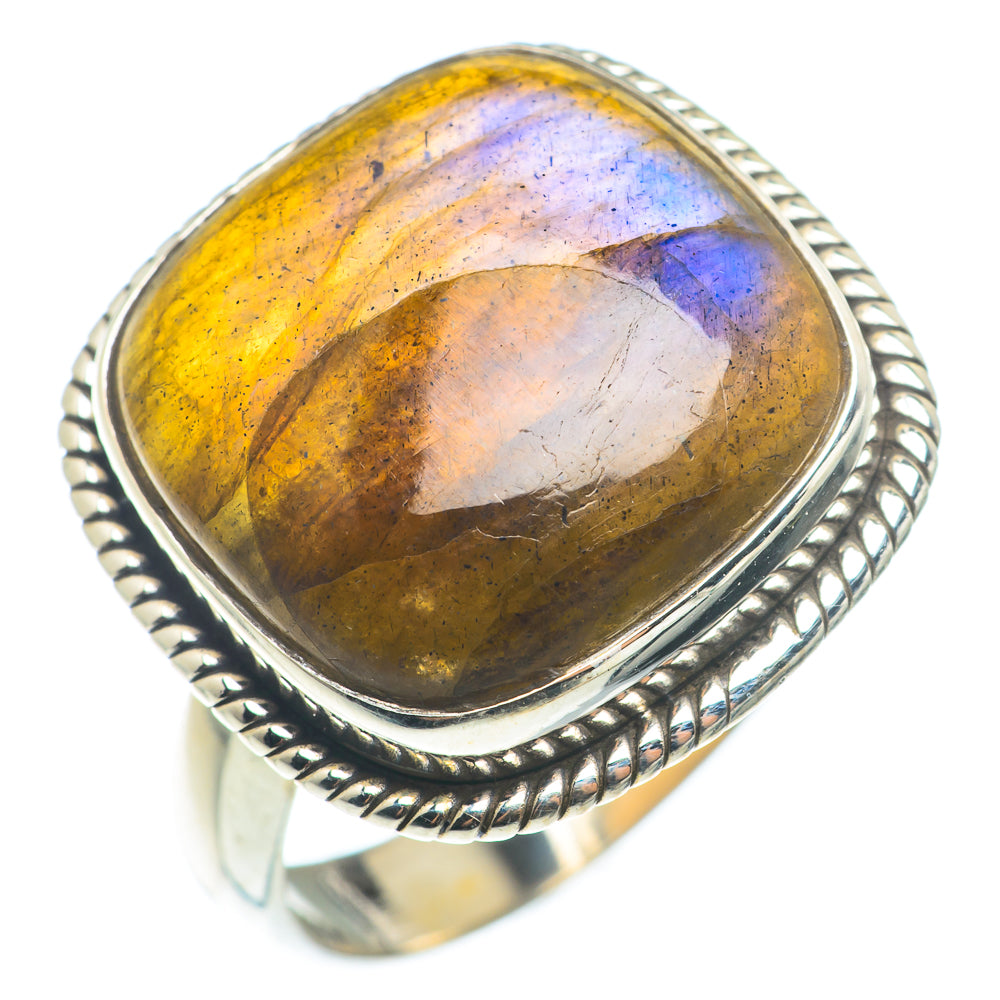 Labradorite Rings handcrafted by Anasilvercos - RING74338