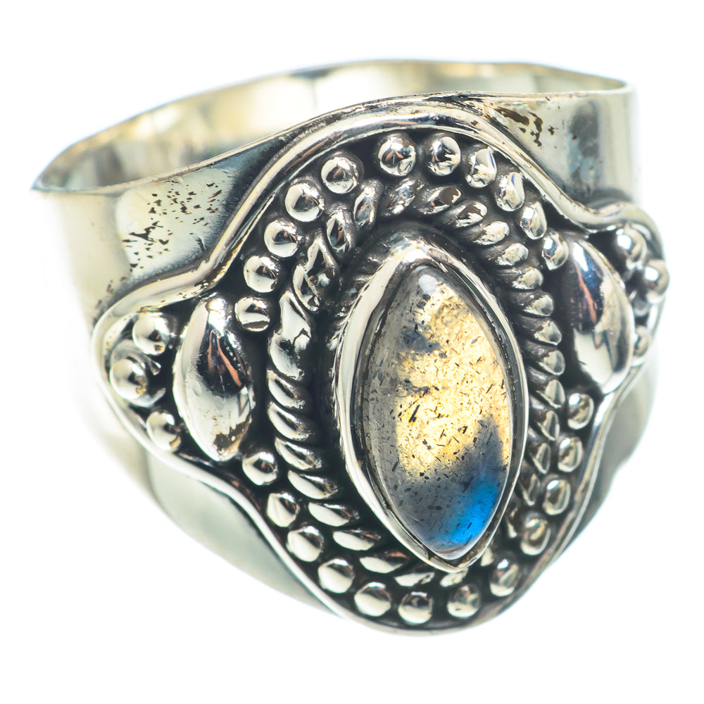 Labradorite Rings handcrafted by Anasilvercos - RING74341