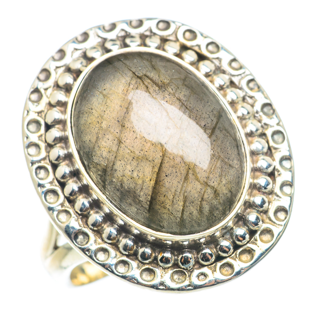 Labradorite Rings handcrafted by Anasilvercos - RING74342
