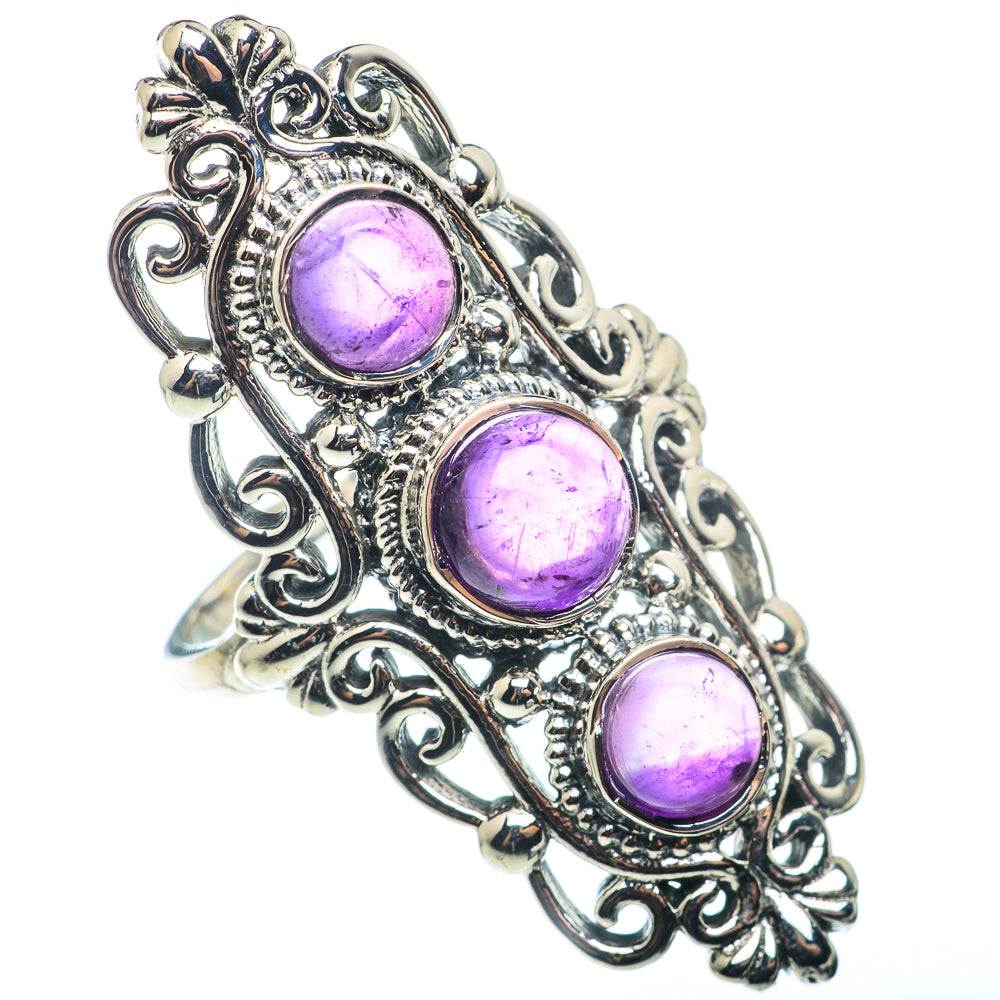 Amethyst Rings handcrafted by Anasilvercos - RING74351