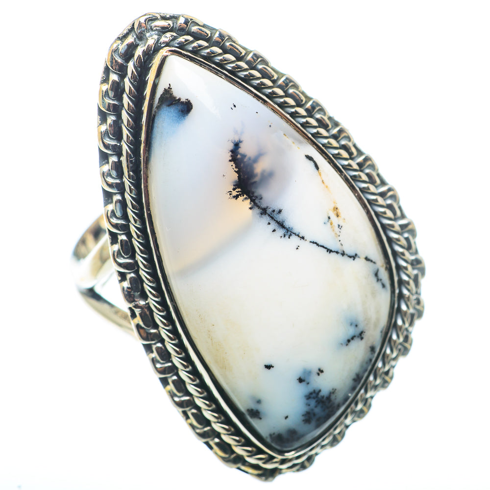 Dendritic Opal Rings handcrafted by Anasilvercos - RING74358