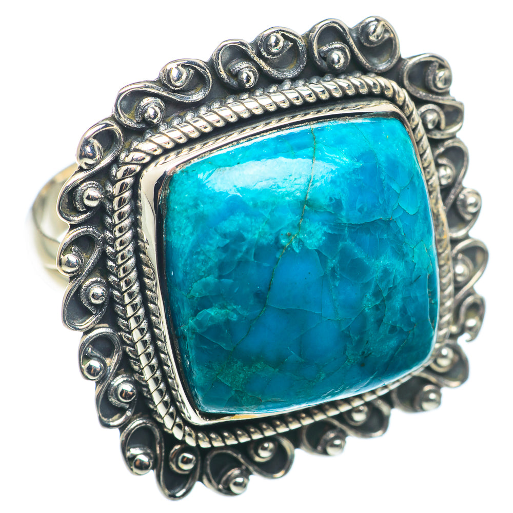 Chrysocolla Rings handcrafted by Anasilvercos - RING74375