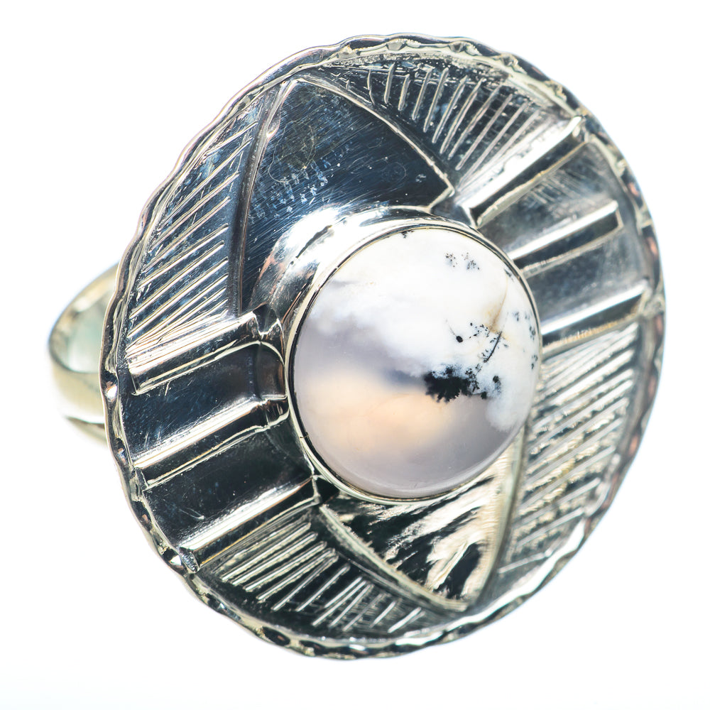 Dendritic Opal Rings handcrafted by Anasilvercos - RING74394