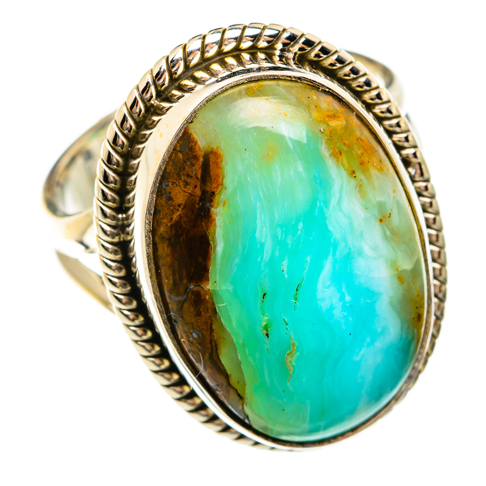 Peruvian Opal Rings handcrafted by Anasilvercos - RING74412