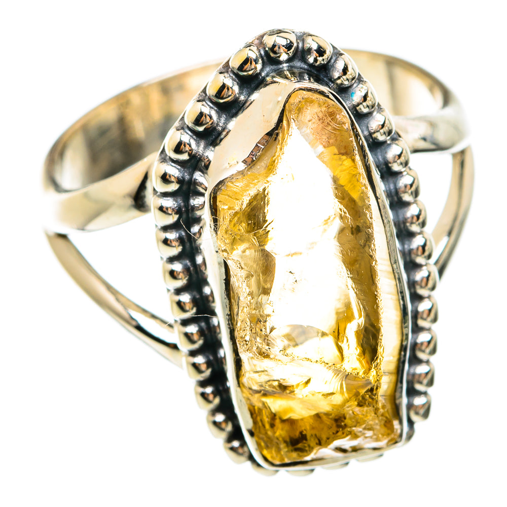 Citrine Rings handcrafted by Anasilvercos - RING74420