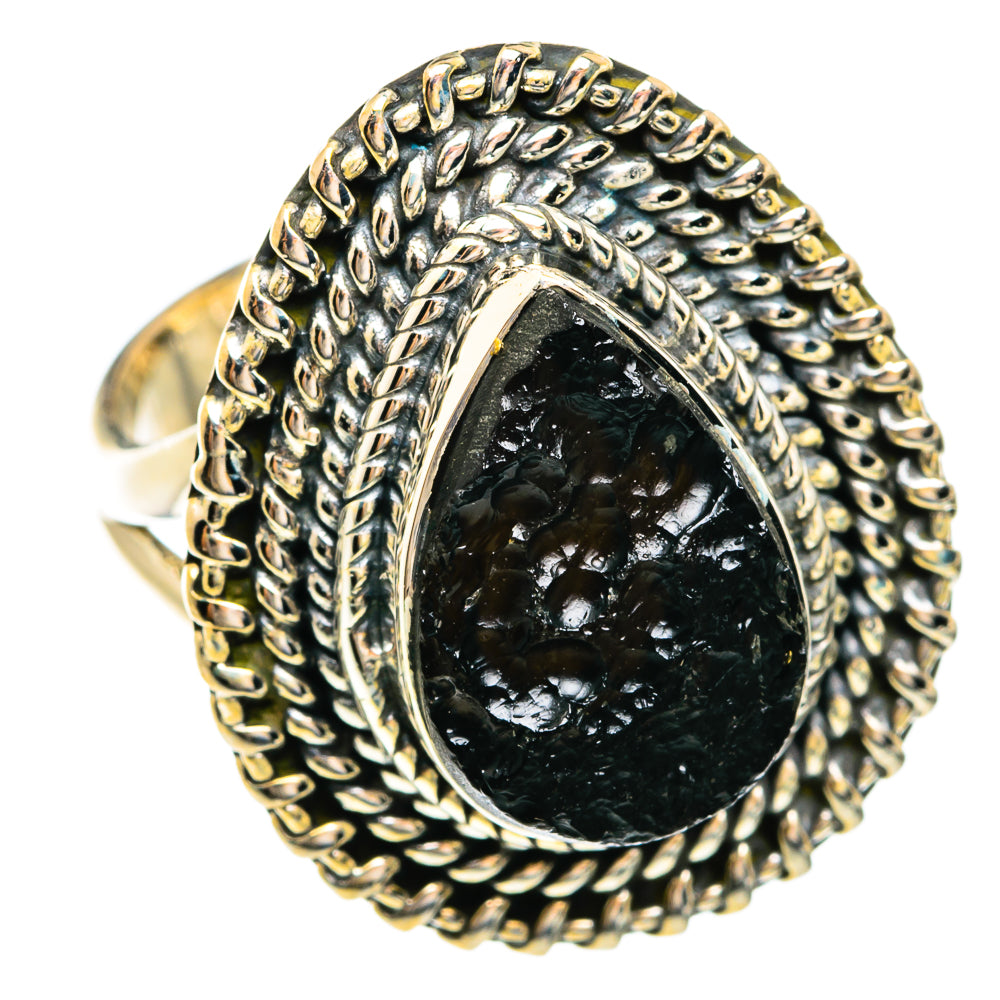 Tektite Rings handcrafted by Anasilvercos - RING74434