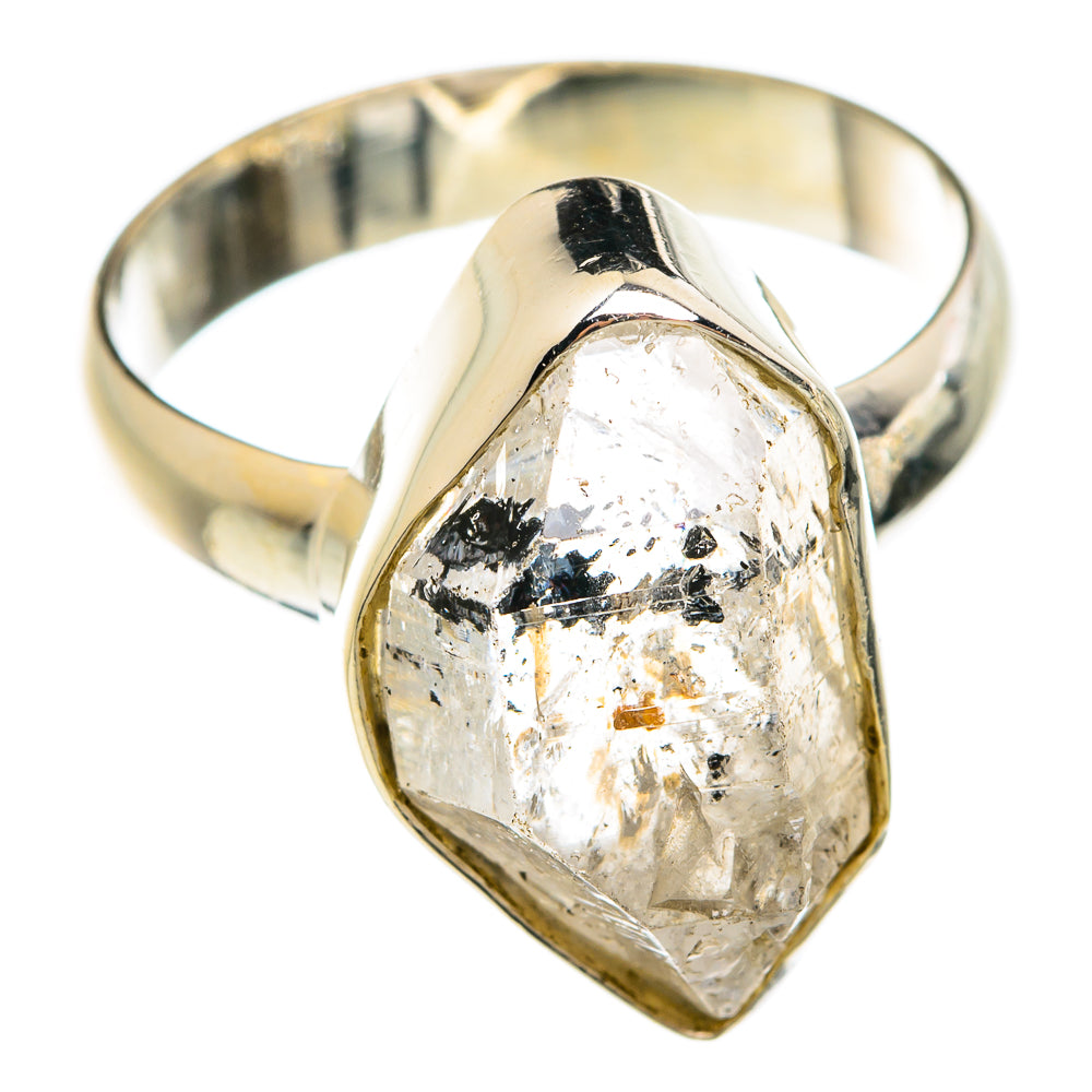 Herkimer Diamond Rings handcrafted by Anasilvercos - RING74436