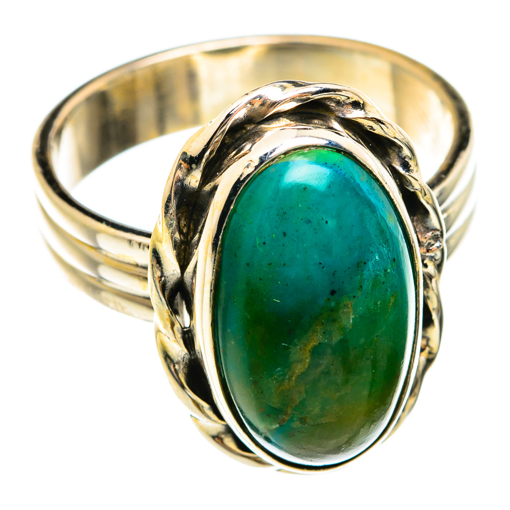 Chrysocolla Rings handcrafted by Anasilvercos - RING74449