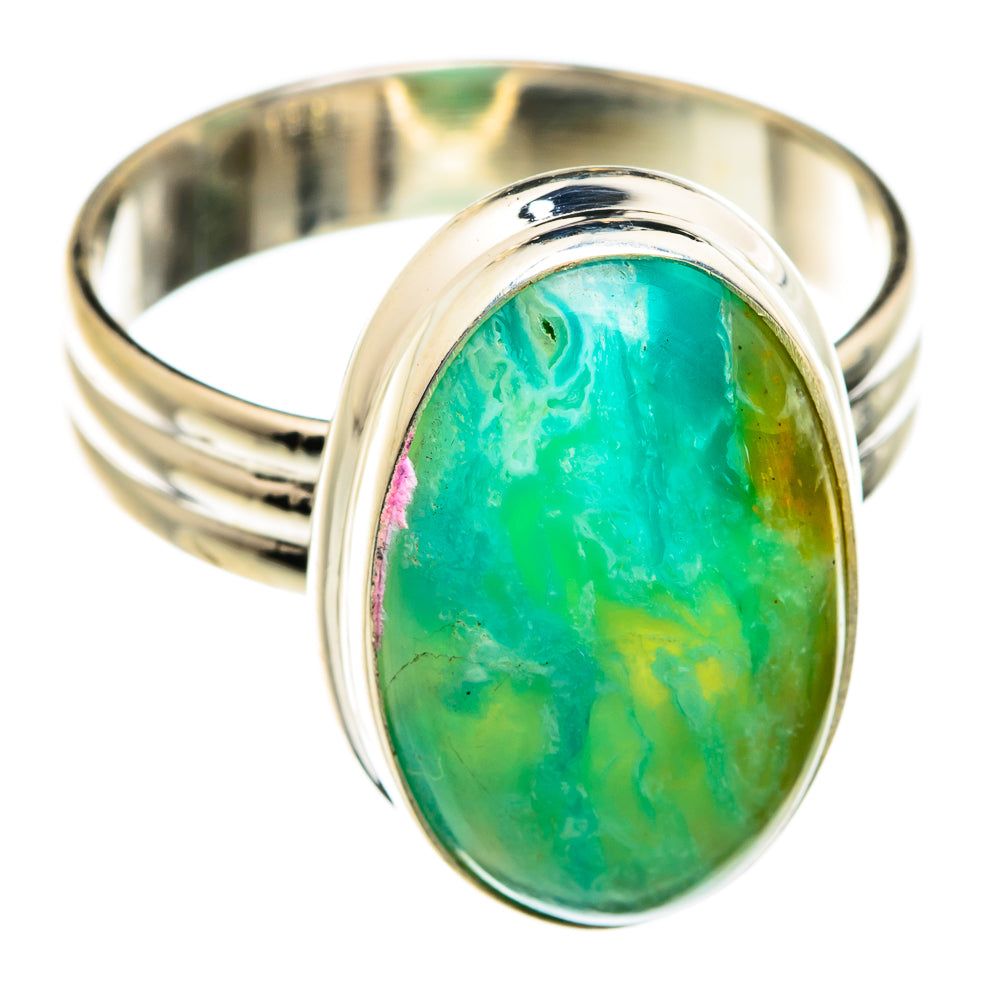 Peruvian Opal Rings handcrafted by Anasilvercos - RING74450