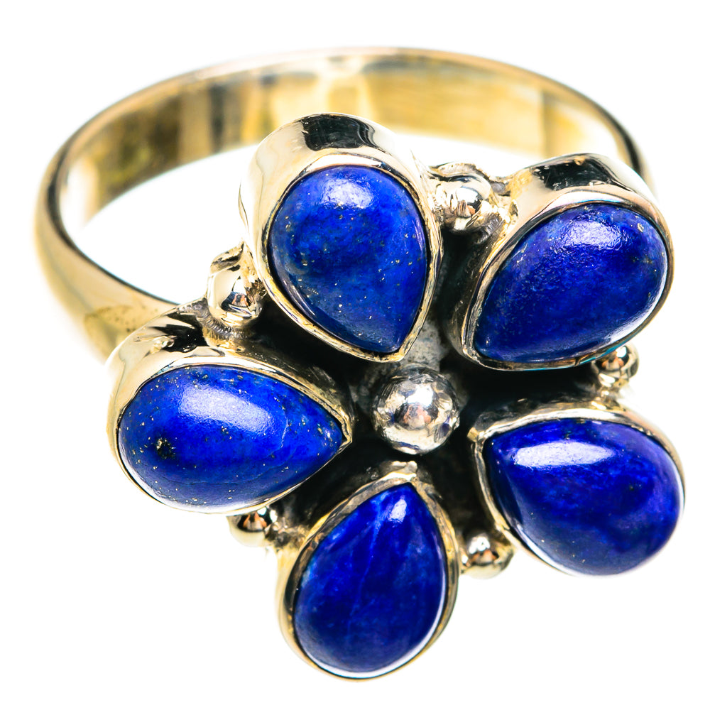 Lapis Lazuli Rings handcrafted by Anasilvercos - RING74451