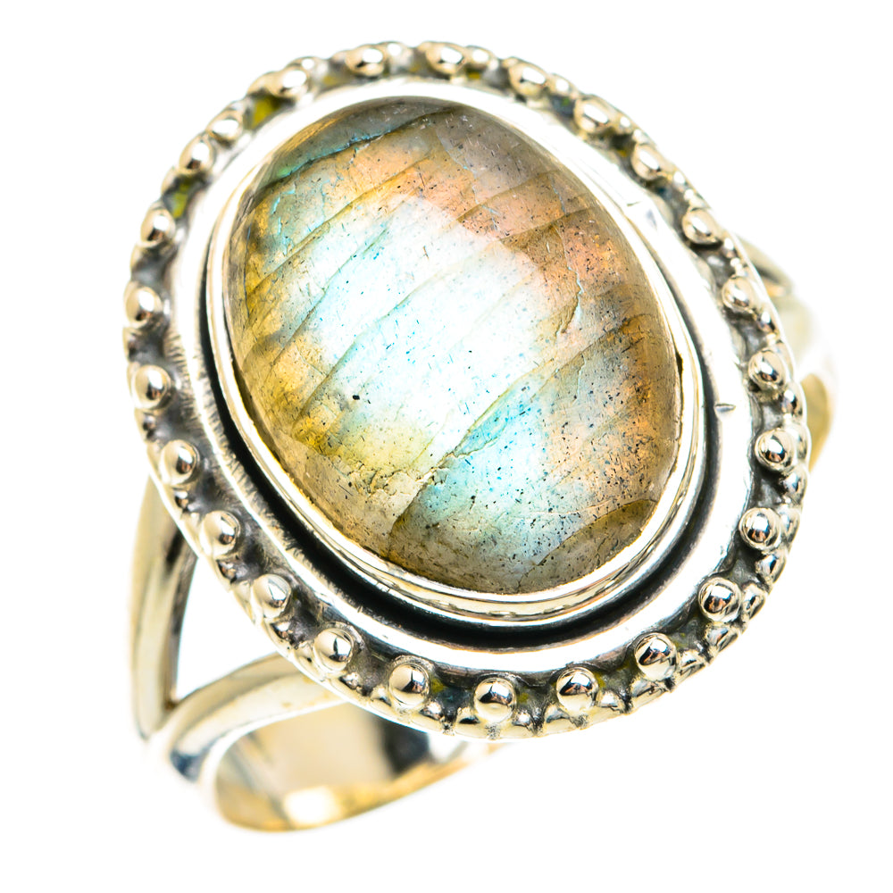 Labradorite Rings handcrafted by Anasilvercos - RING74453