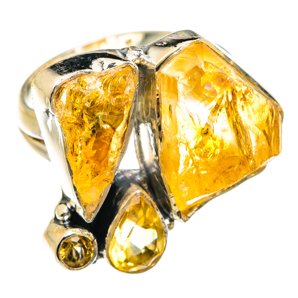 Citrine Rings handcrafted by Anasilvercos - RING74459