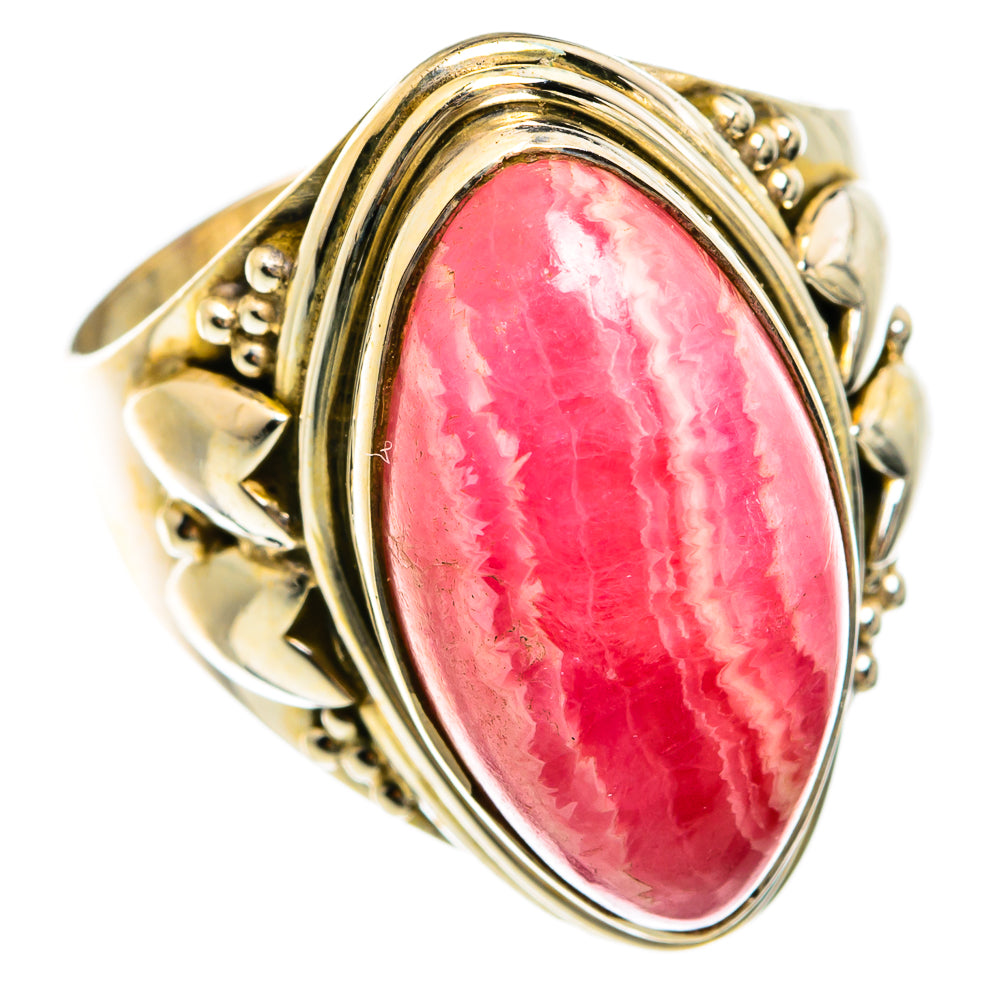Rhodochrosite Rings handcrafted by Anasilvercos - RING74463