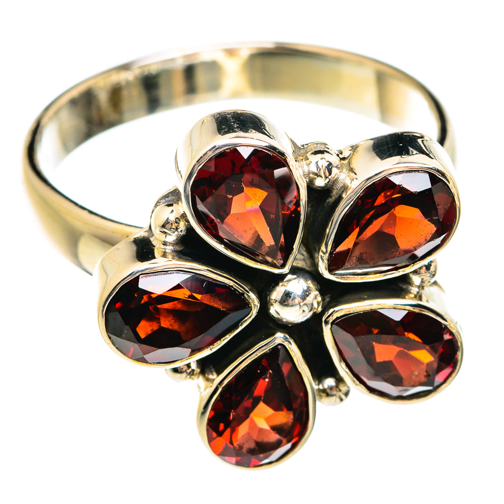 Garnet Rings handcrafted by Anasilvercos - RING74465