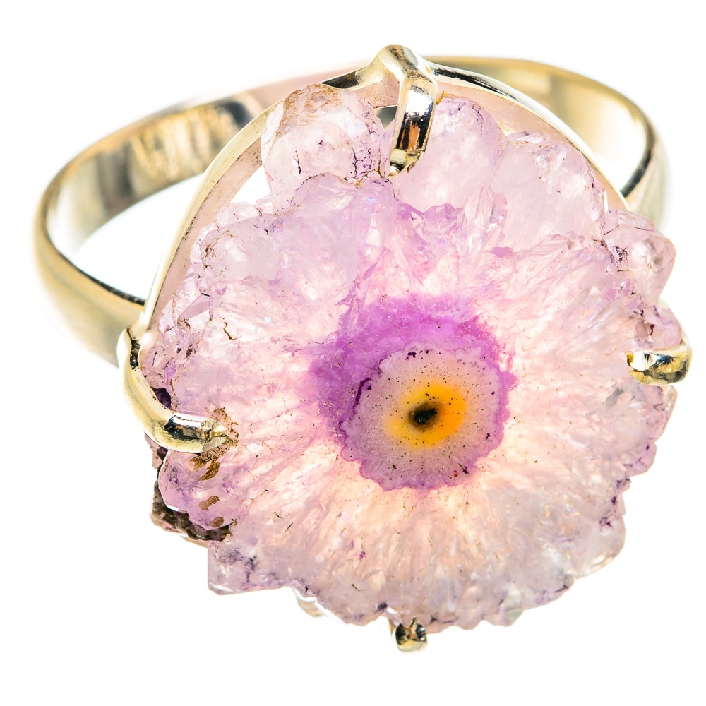 Amethyst Stalactite Rings handcrafted by Anasilvercos - RING74466