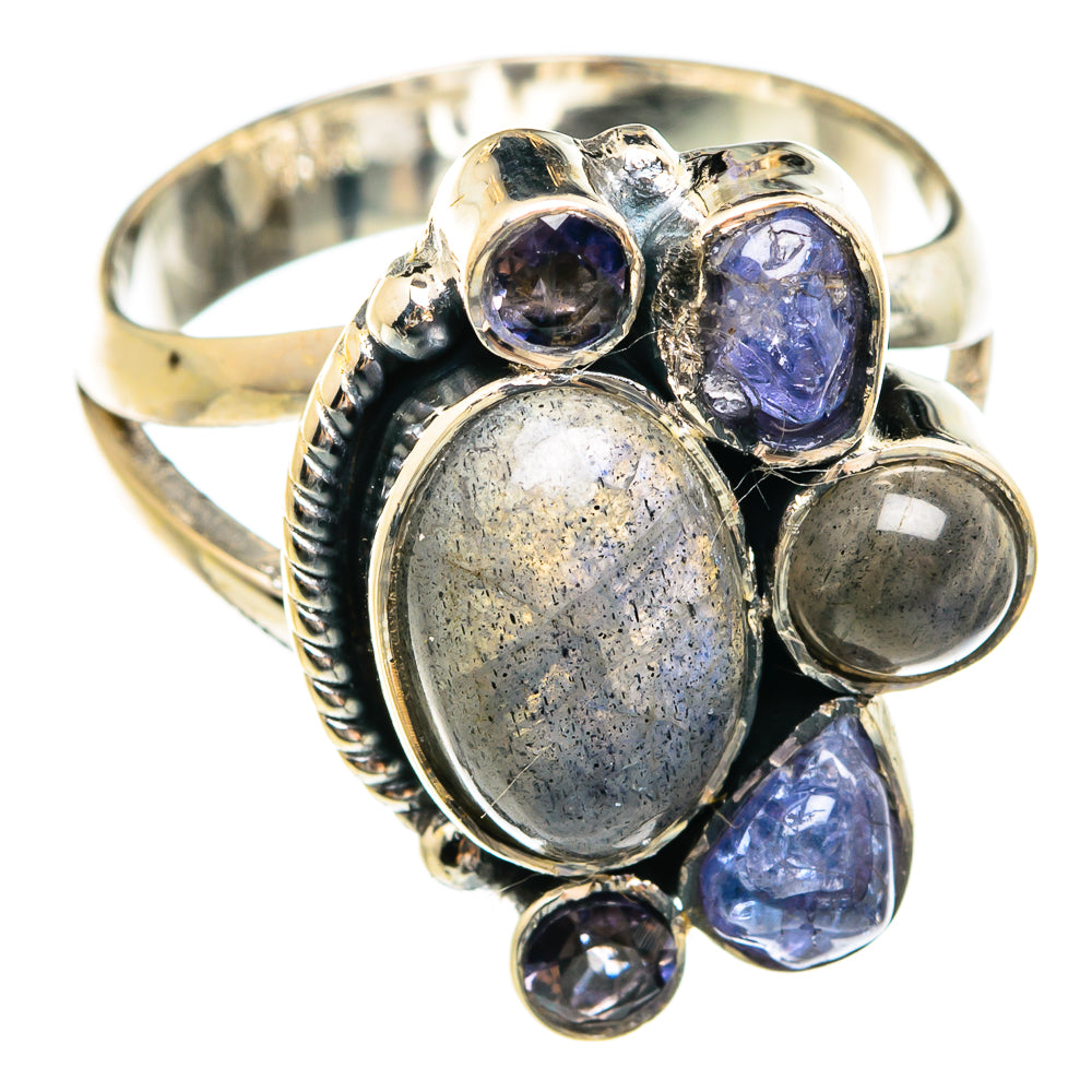 Labradorite Rings handcrafted by Anasilvercos - RING74467