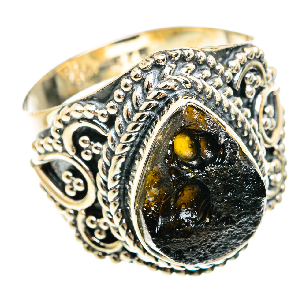 Tektite Rings handcrafted by Anasilvercos - RING74472