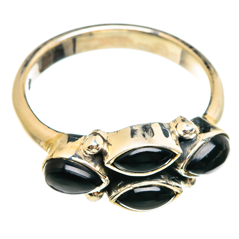 Black Onyx Rings handcrafted by Anasilvercos - RING74474