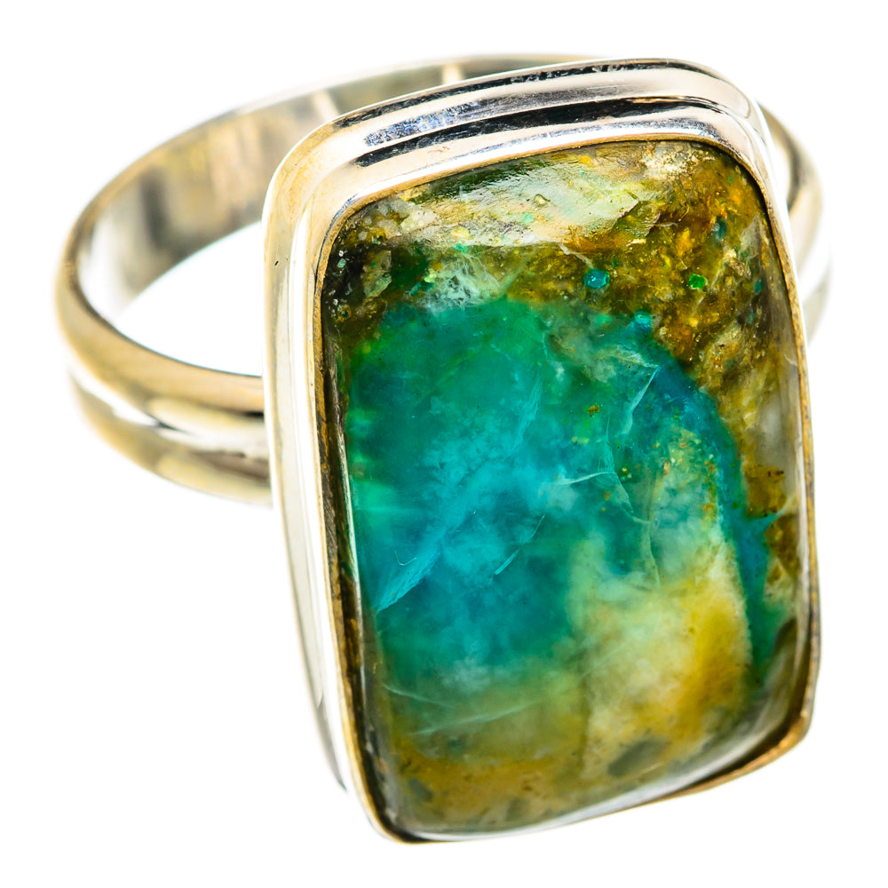 Peruvian Opal Rings handcrafted by Anasilvercos - RING74488