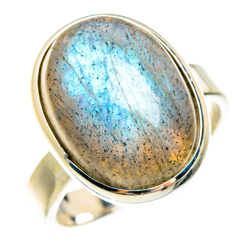 Labradorite Rings handcrafted by Anasilvercos - RING74492