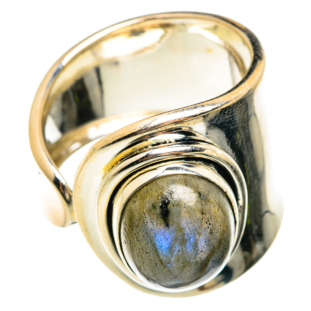 Labradorite Rings handcrafted by Anasilvercos - RING74495