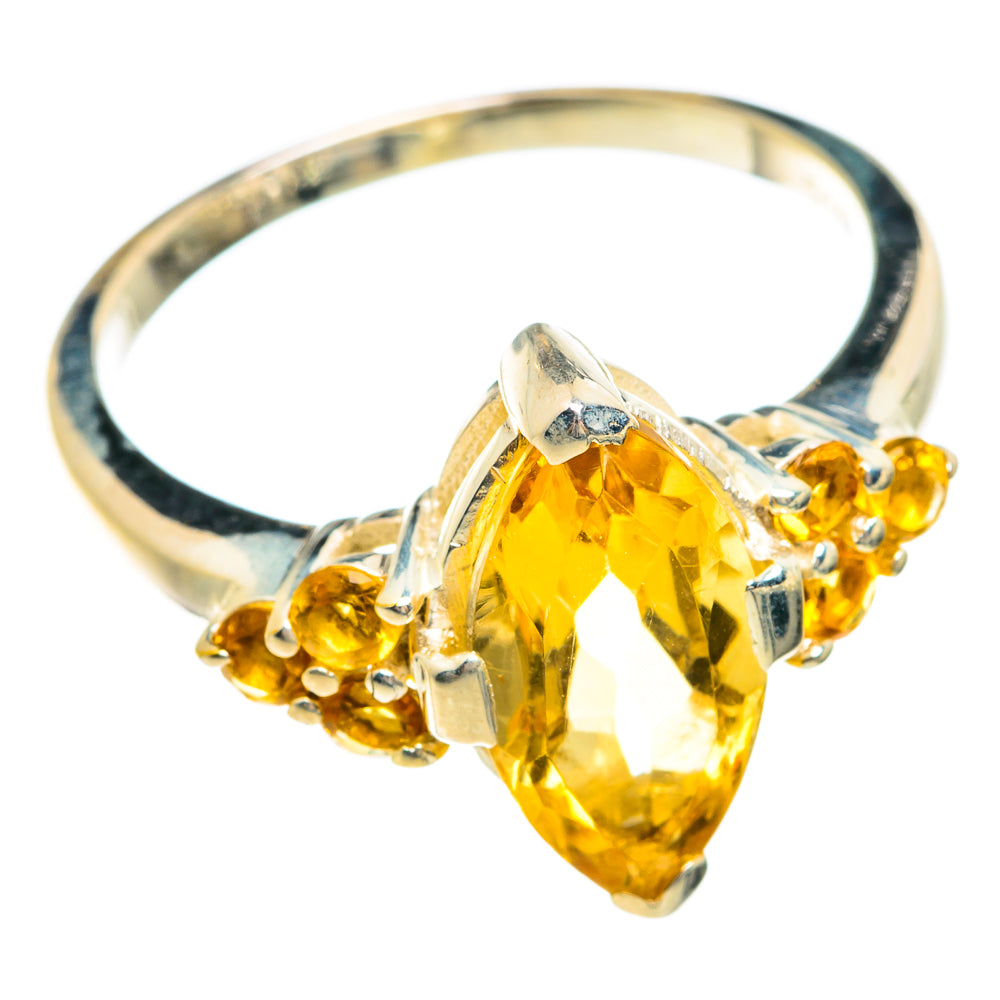 Citrine Rings handcrafted by Anasilvercos - RING74503