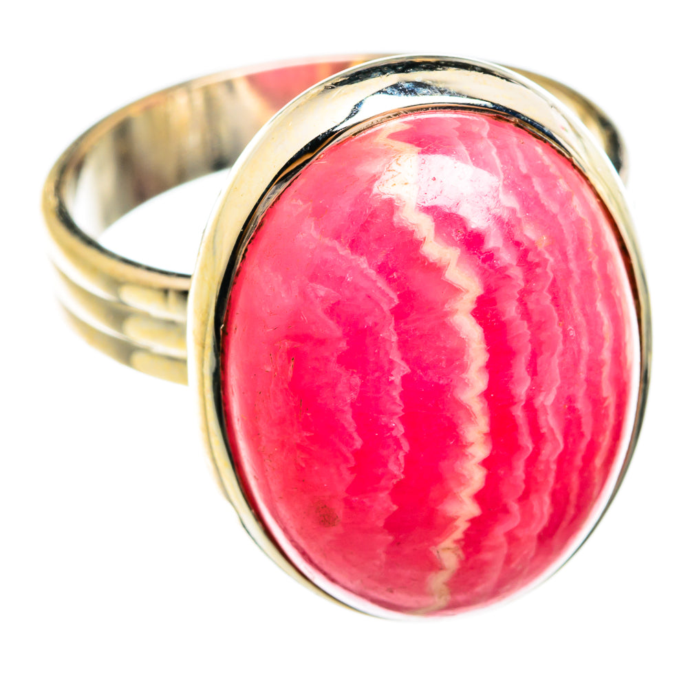 Rhodochrosite Rings handcrafted by Anasilvercos - RING74504