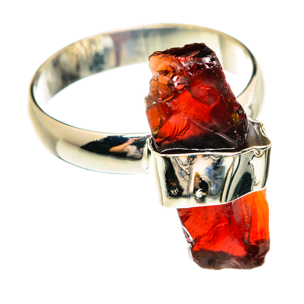 Garnet Rings handcrafted by Anasilvercos - RING74508