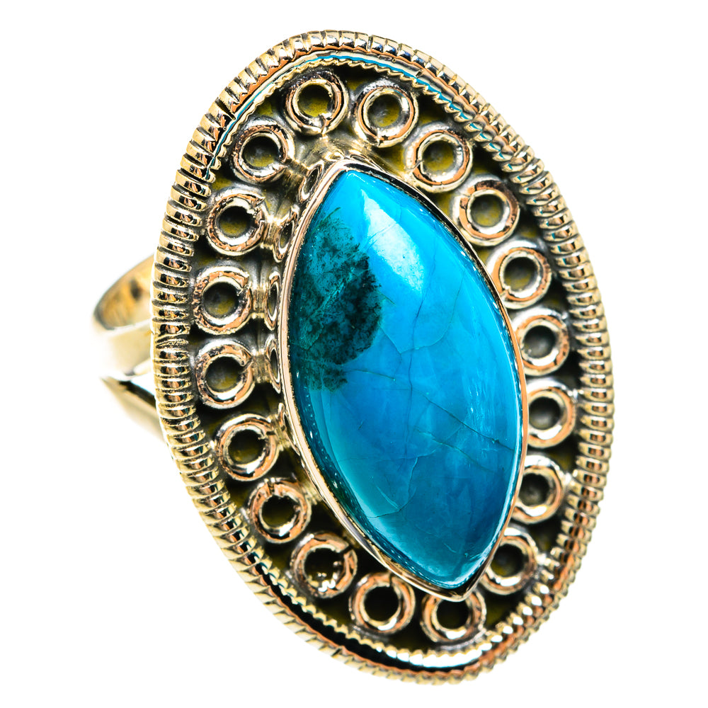 Chrysocolla Rings handcrafted by Anasilvercos - RING74530