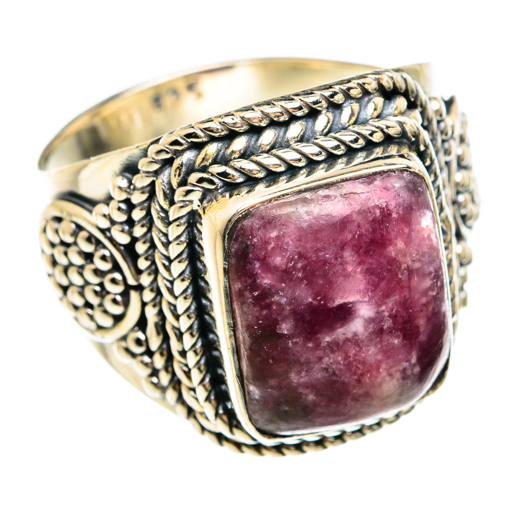 Lepidolite Rings handcrafted by Anasilvercos - RING74545