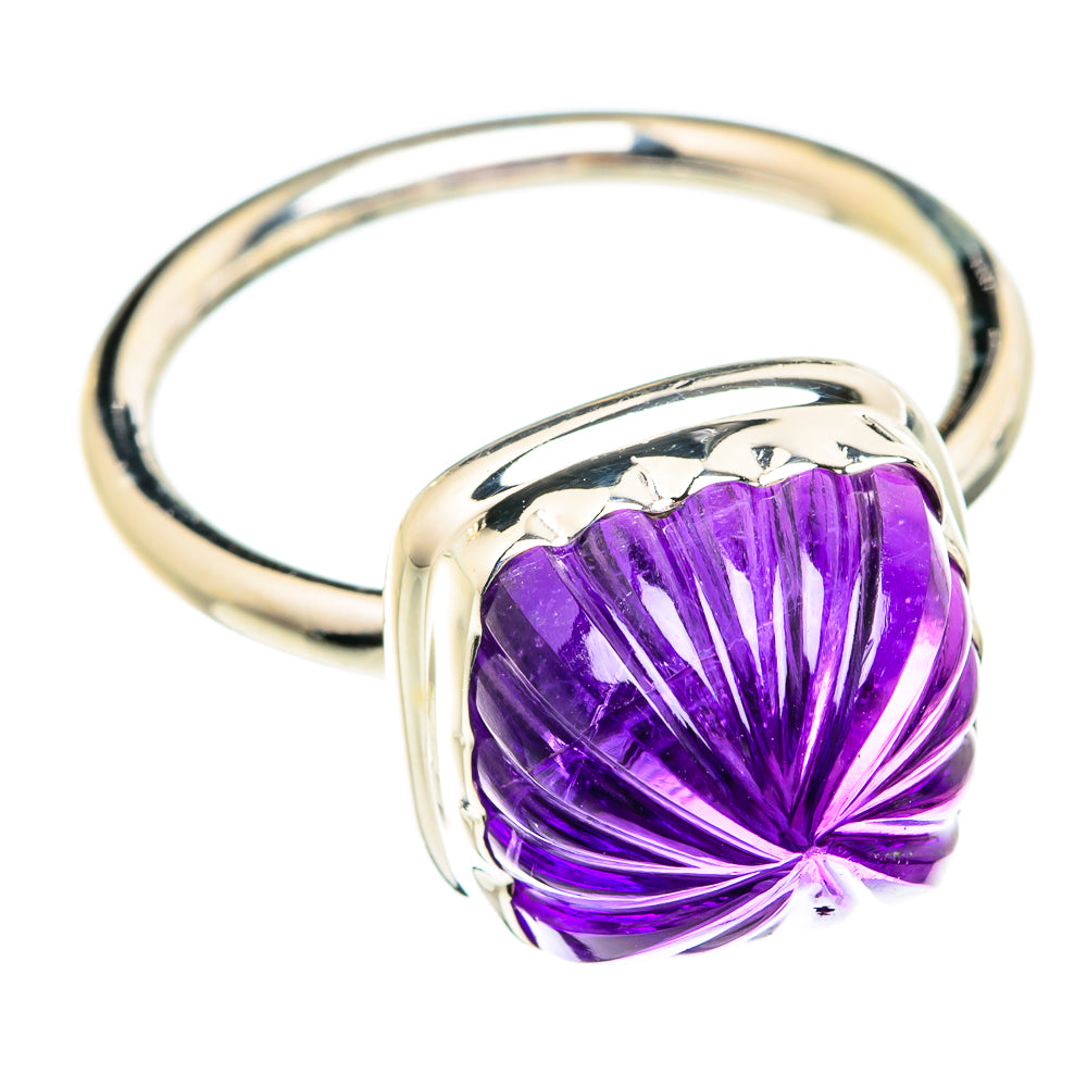 Amethyst Rings handcrafted by Anasilvercos - RING74551
