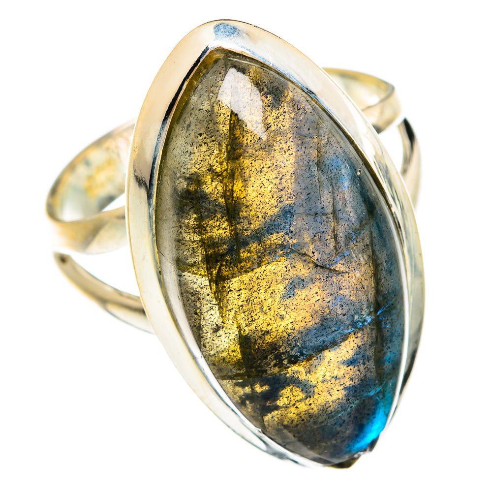 Labradorite Rings handcrafted by Anasilvercos - RING74567