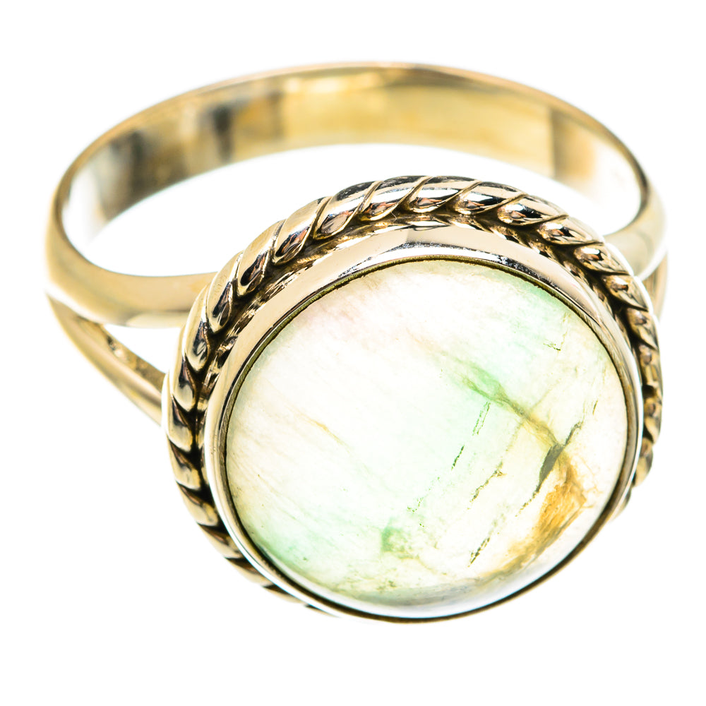 Green Fluorite Rings handcrafted by Anasilvercos - RING74577