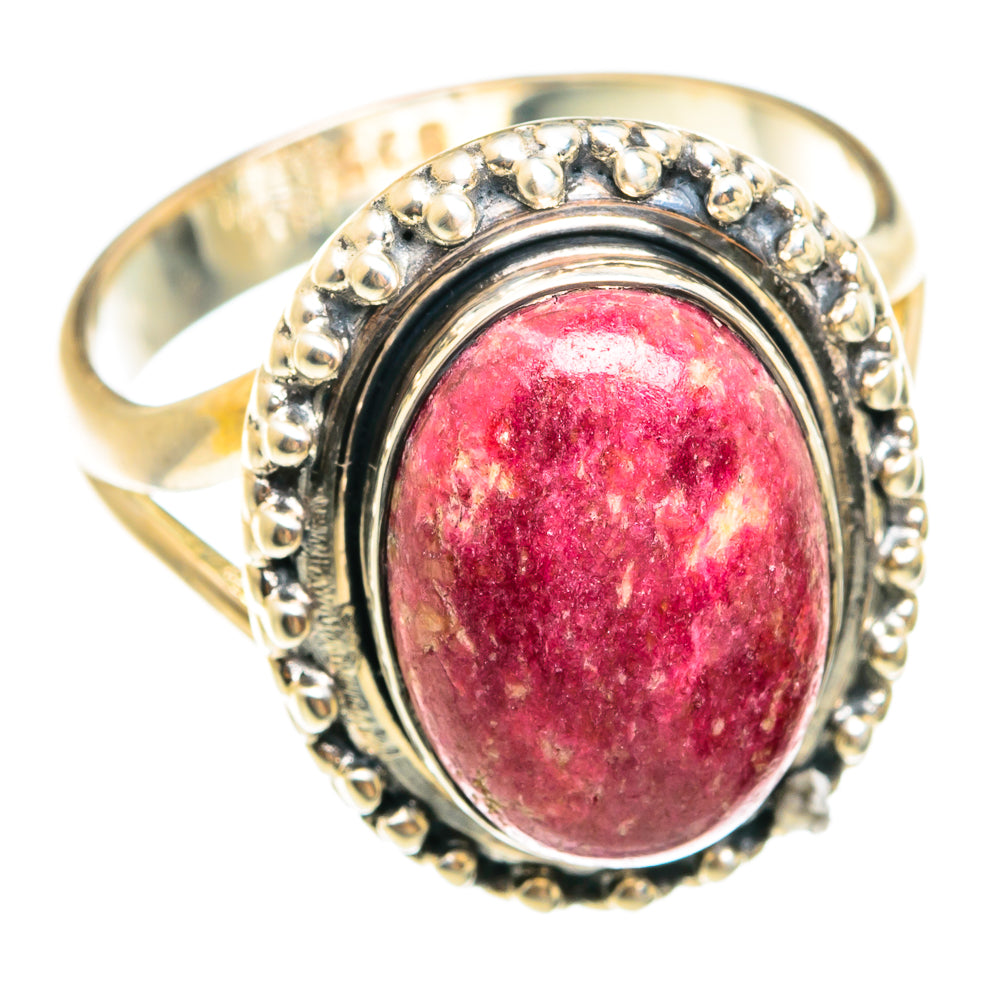 Thulite Rings handcrafted by Anasilvercos - RING74586