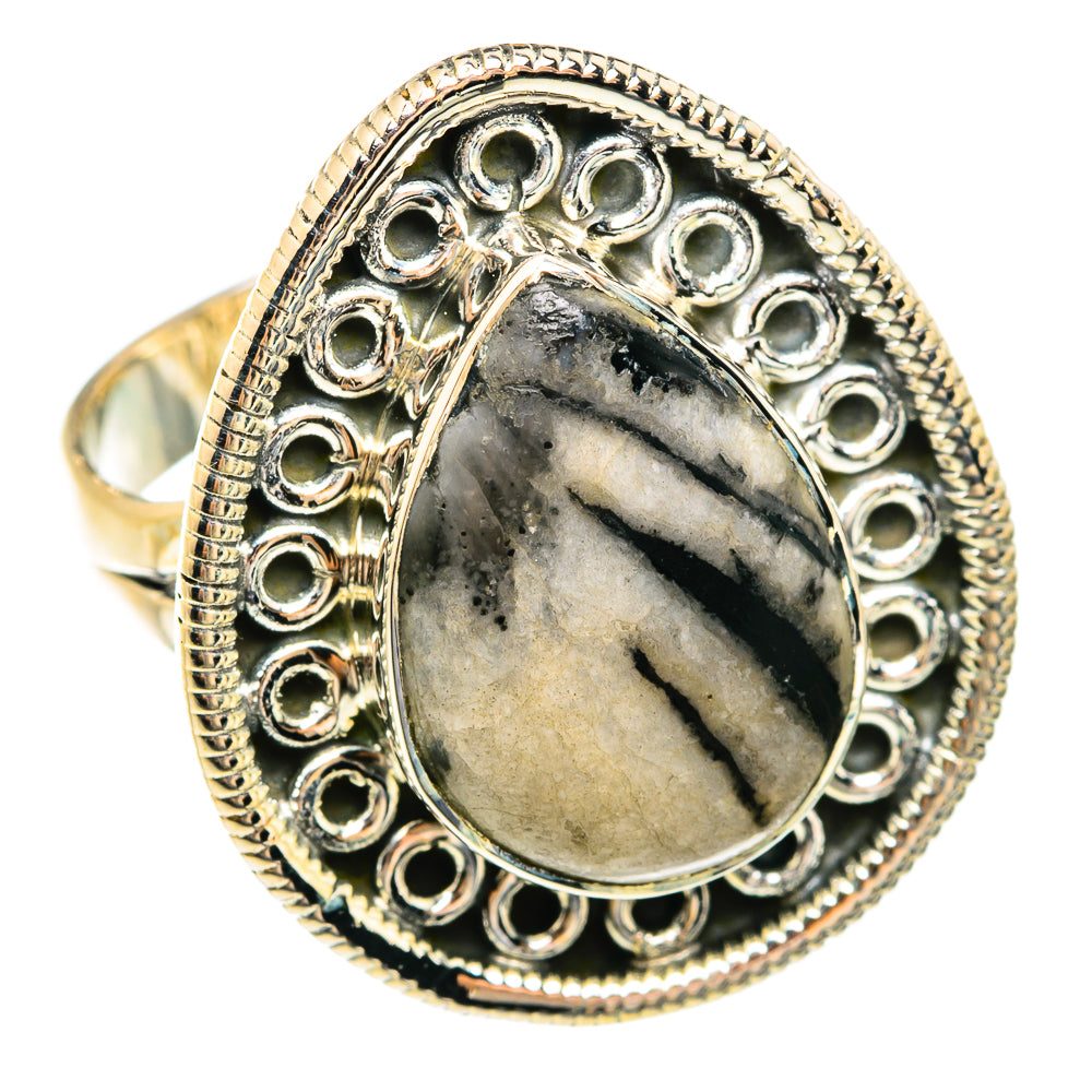 Pinolith Jasper Rings handcrafted by Anasilvercos - RING74601 - Photo 2