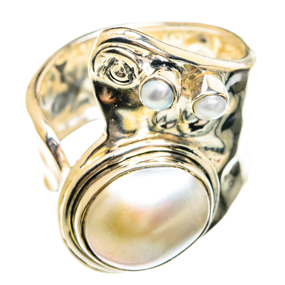 Cultured Pearl Rings handcrafted by Anasilvercos - RING74604