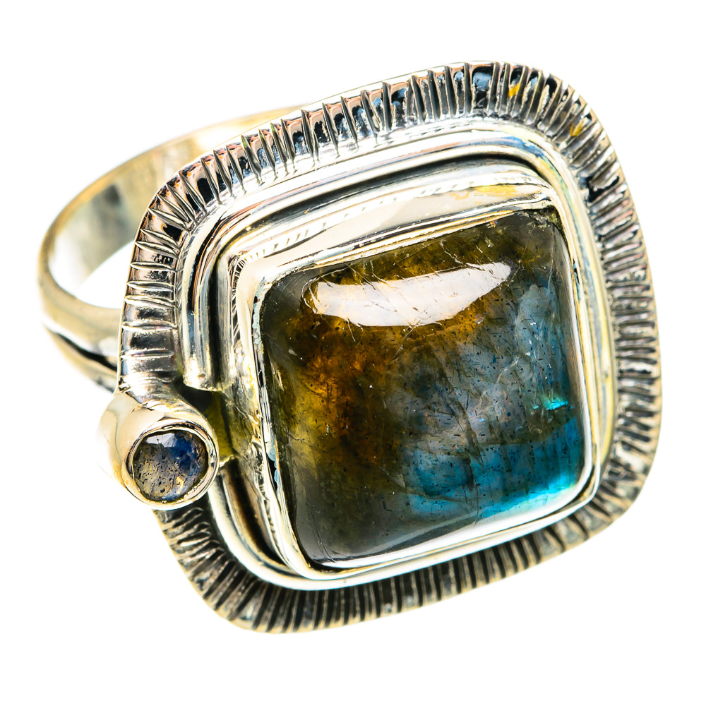 Labradorite Rings handcrafted by Anasilvercos - RING74608