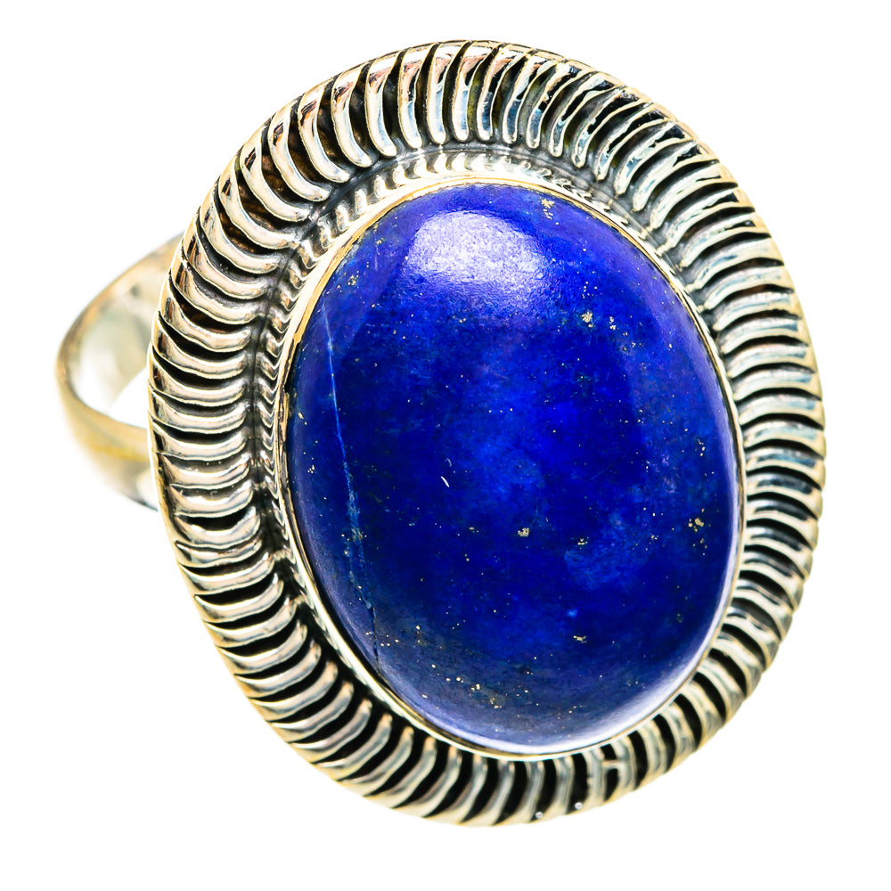 Lapis Lazuli Rings handcrafted by Anasilvercos - RING74614