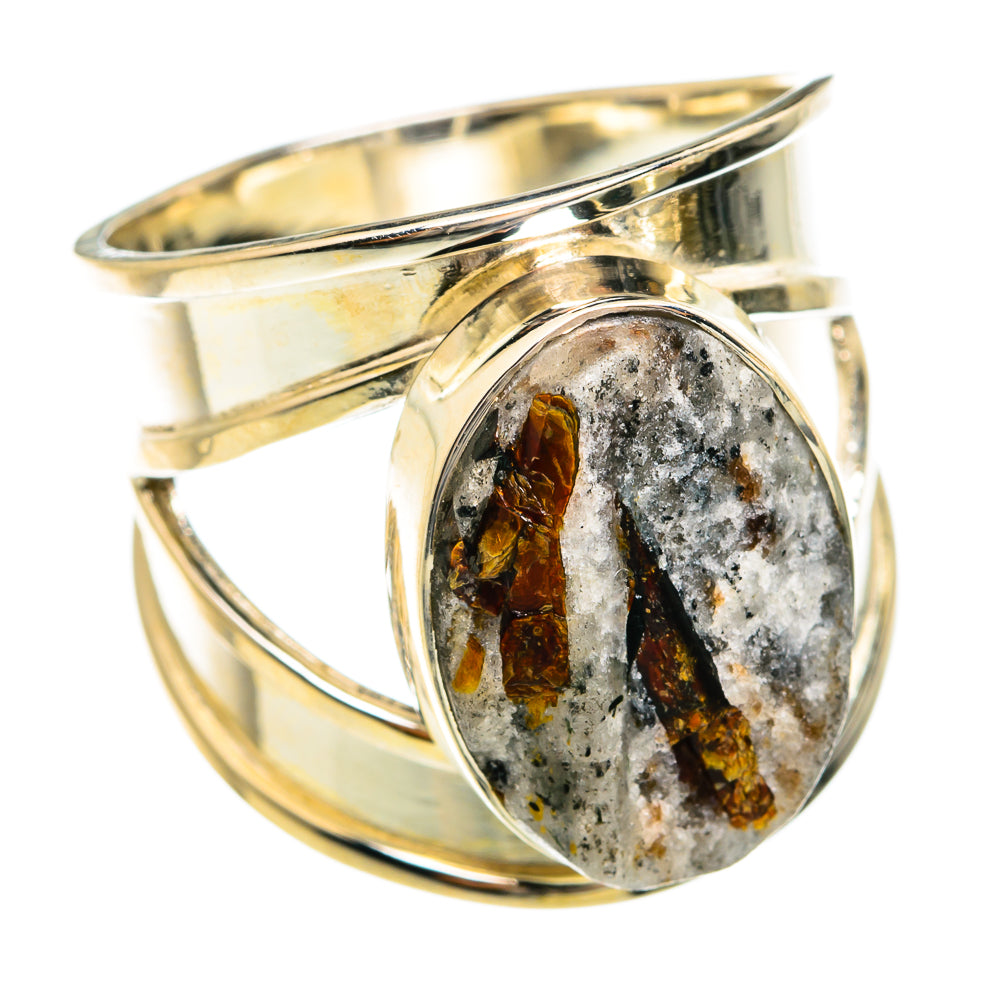 Astrophyllite Rings handcrafted by Anasilvercos - RING74622
