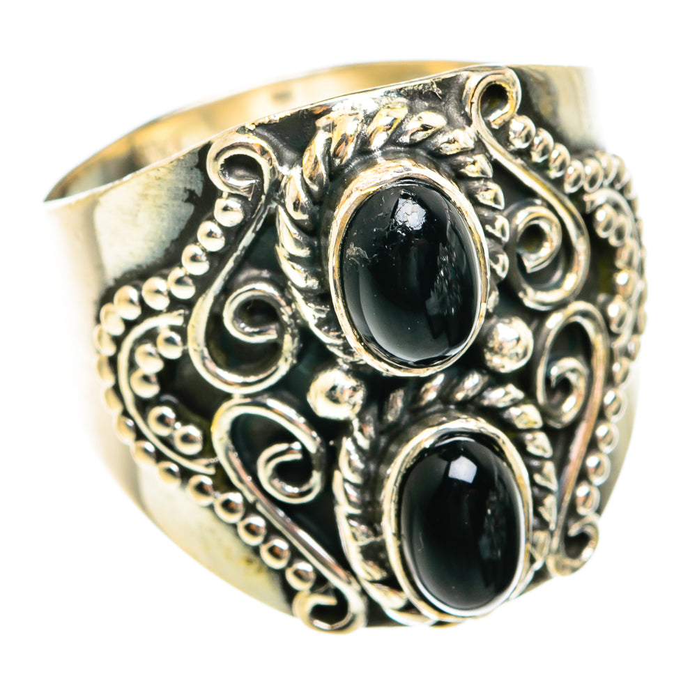 Black Onyx Rings handcrafted by Anasilvercos - RING74633